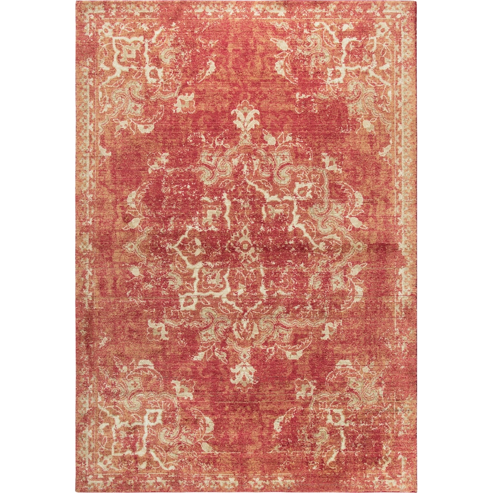 avielle red area rug  x    