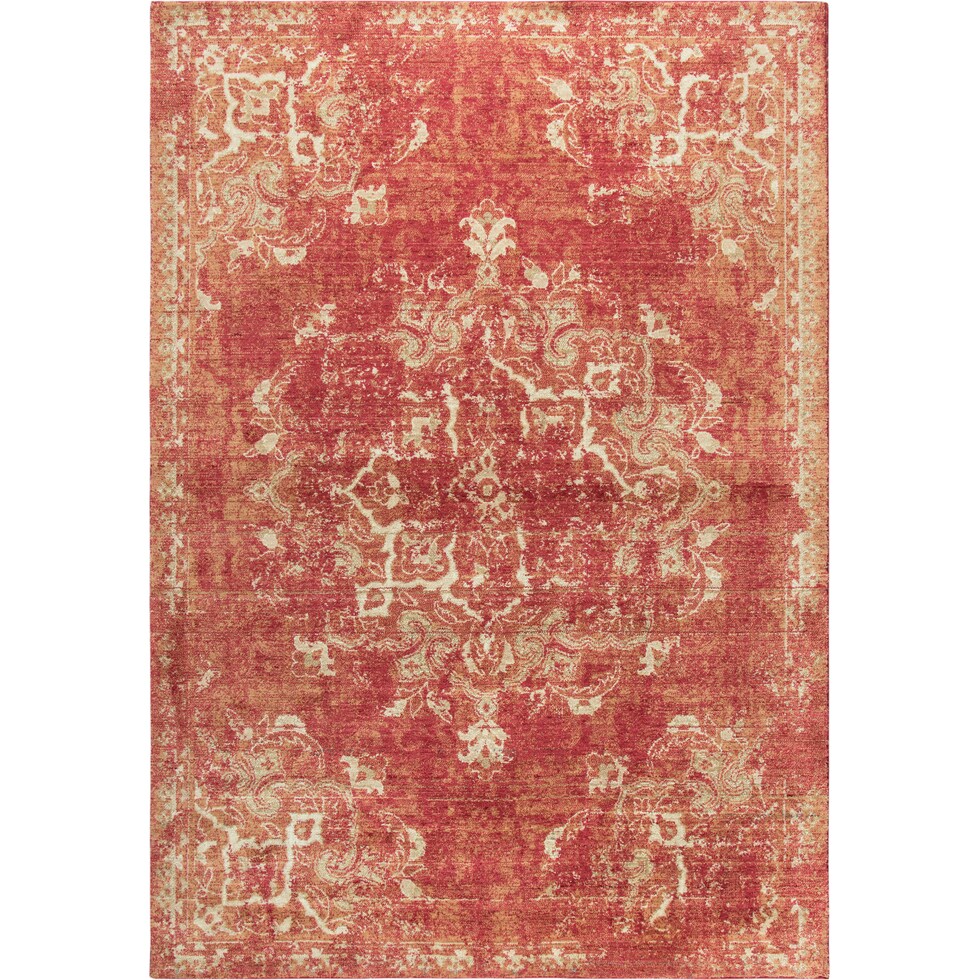 avielle red area rug  x    