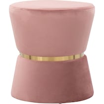 avila pink ottoman   