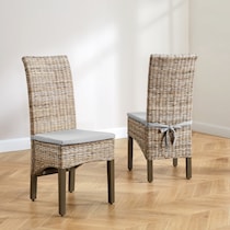 avondale brown dining chair   
