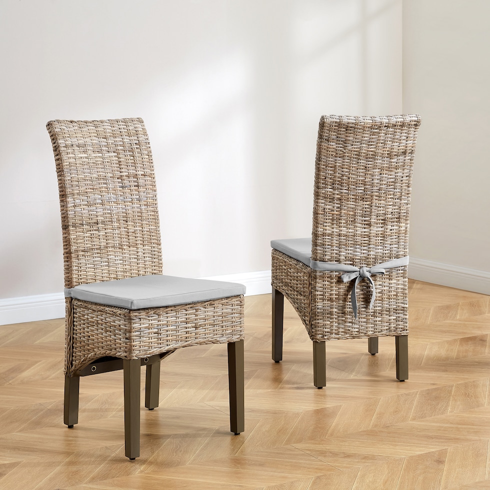 avondale brown dining chair   