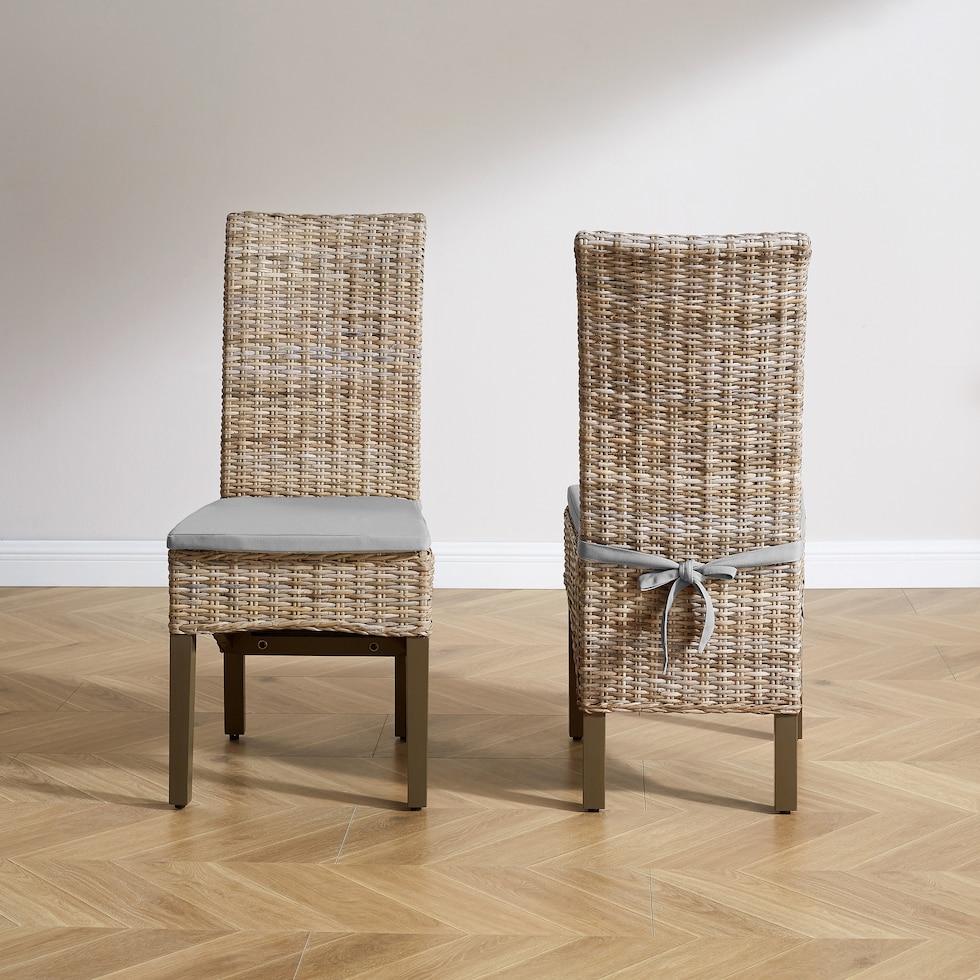 avondale brown dining chair   