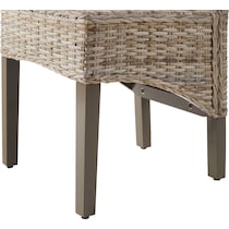 avondale brown dining chair   