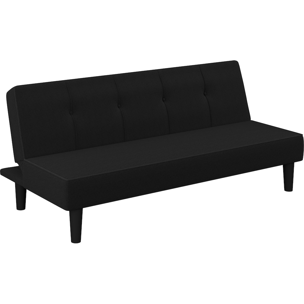 avril black futon   