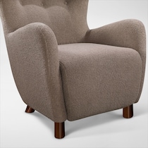 ayers neutral accent chair   