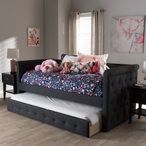 azora gray full bed   