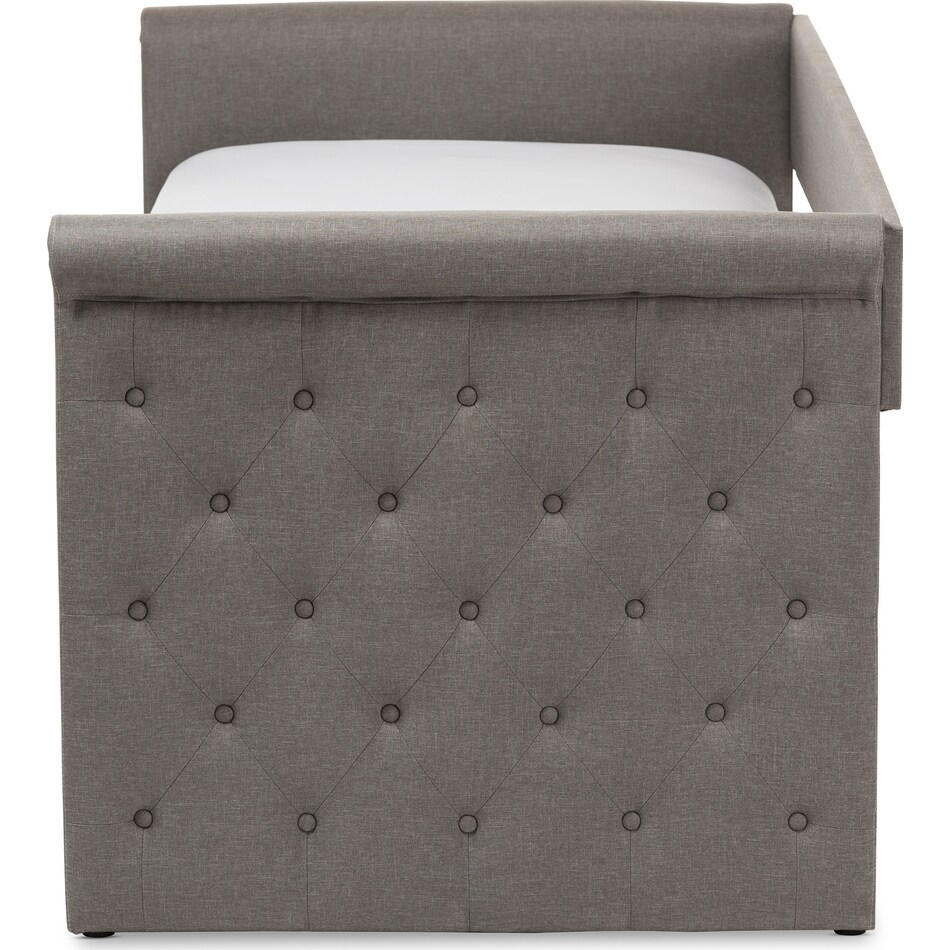 azora gray twin bed   
