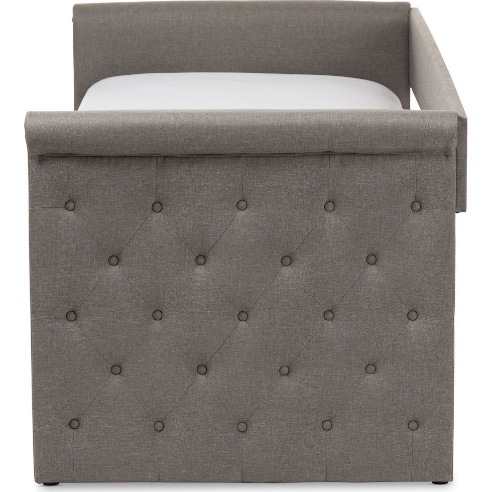 azora gray twin bed   