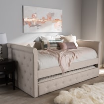 azora neutral queen bed   