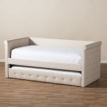azora neutral queen bed   