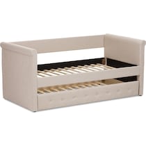 azora neutral queen bed   