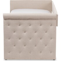 azora neutral queen bed   