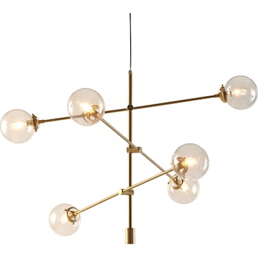 Azusa Chandelier - Gold