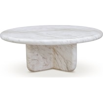 badlands white coffee table   