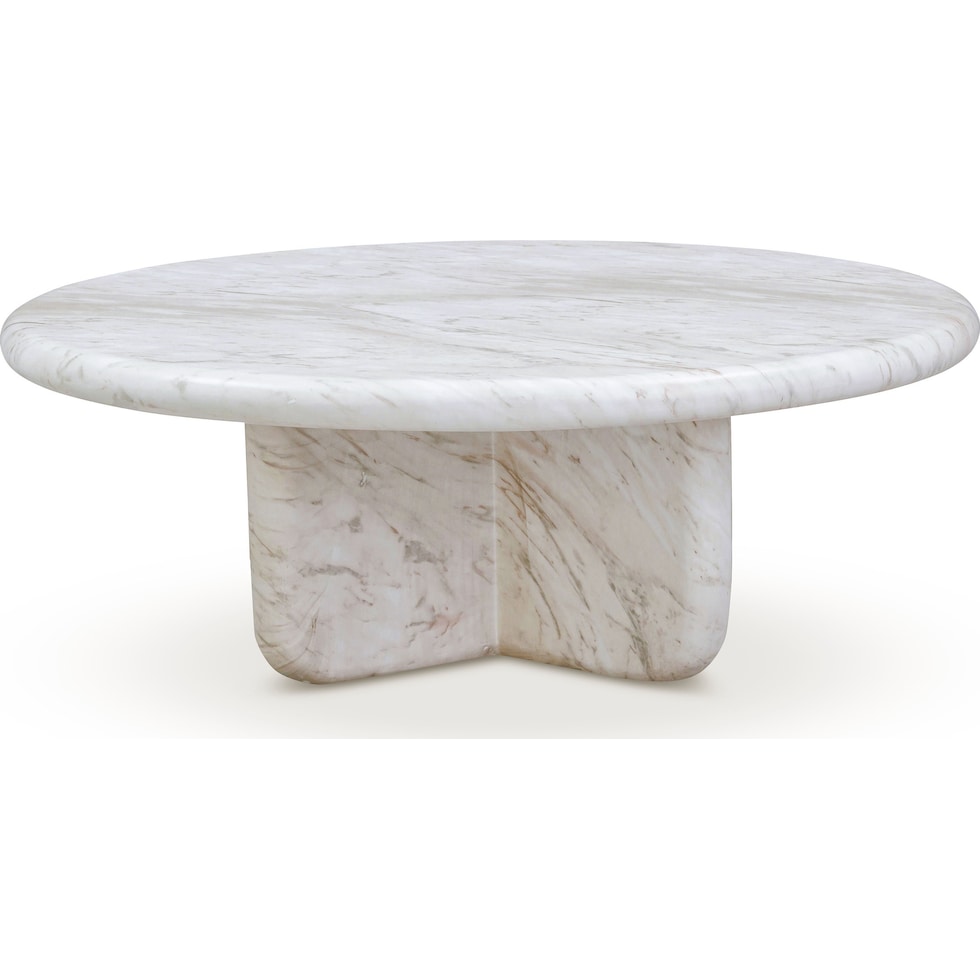 badlands white coffee table   