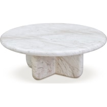 badlands white coffee table   
