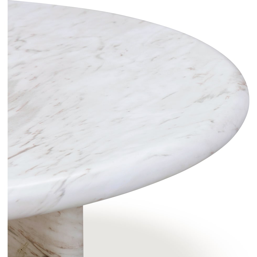 badlands white coffee table   