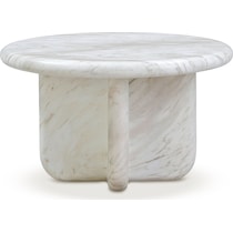 badlands white coffee table   