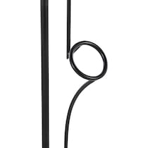 balboa black white floor lamp   