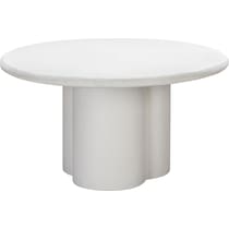 bandalier white dining table   