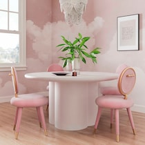 bandalier white dining table   