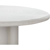 bandalier white dining table   