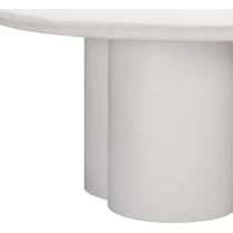 bandalier white dining table   