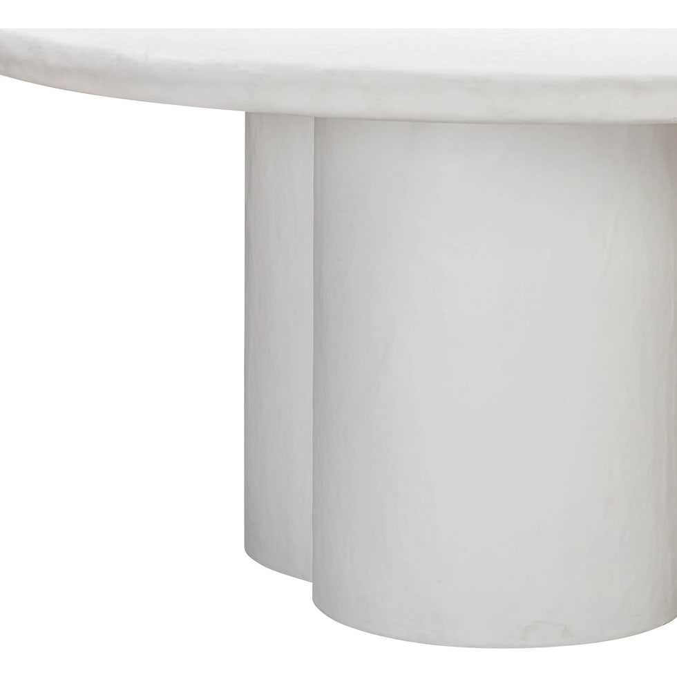 bandalier white dining table   