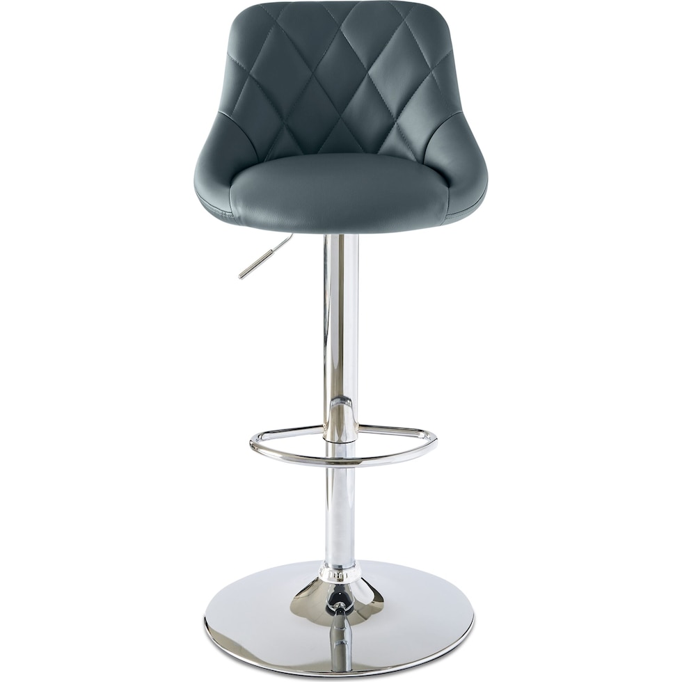 bandon gray bar stool   