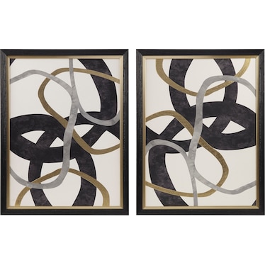 Bands 2-Piece 27'' x 21'' Wall Art Set