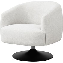 barbara neutral swivel chair   