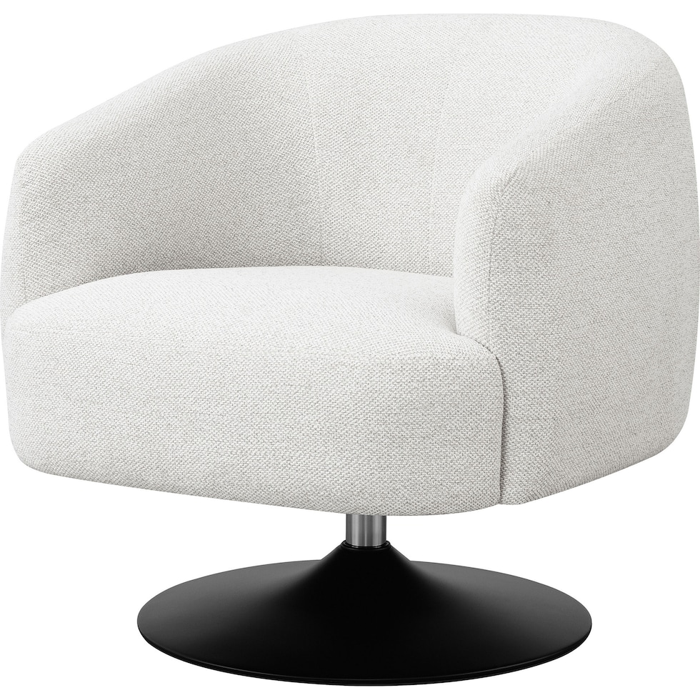 barbara neutral swivel chair   
