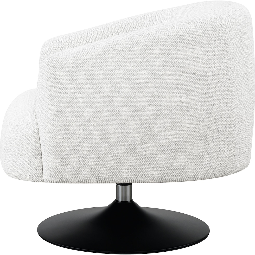 barbara neutral swivel chair   