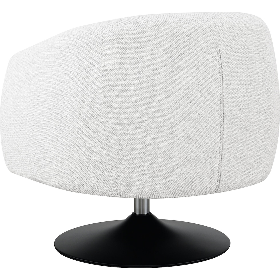 barbara neutral swivel chair   