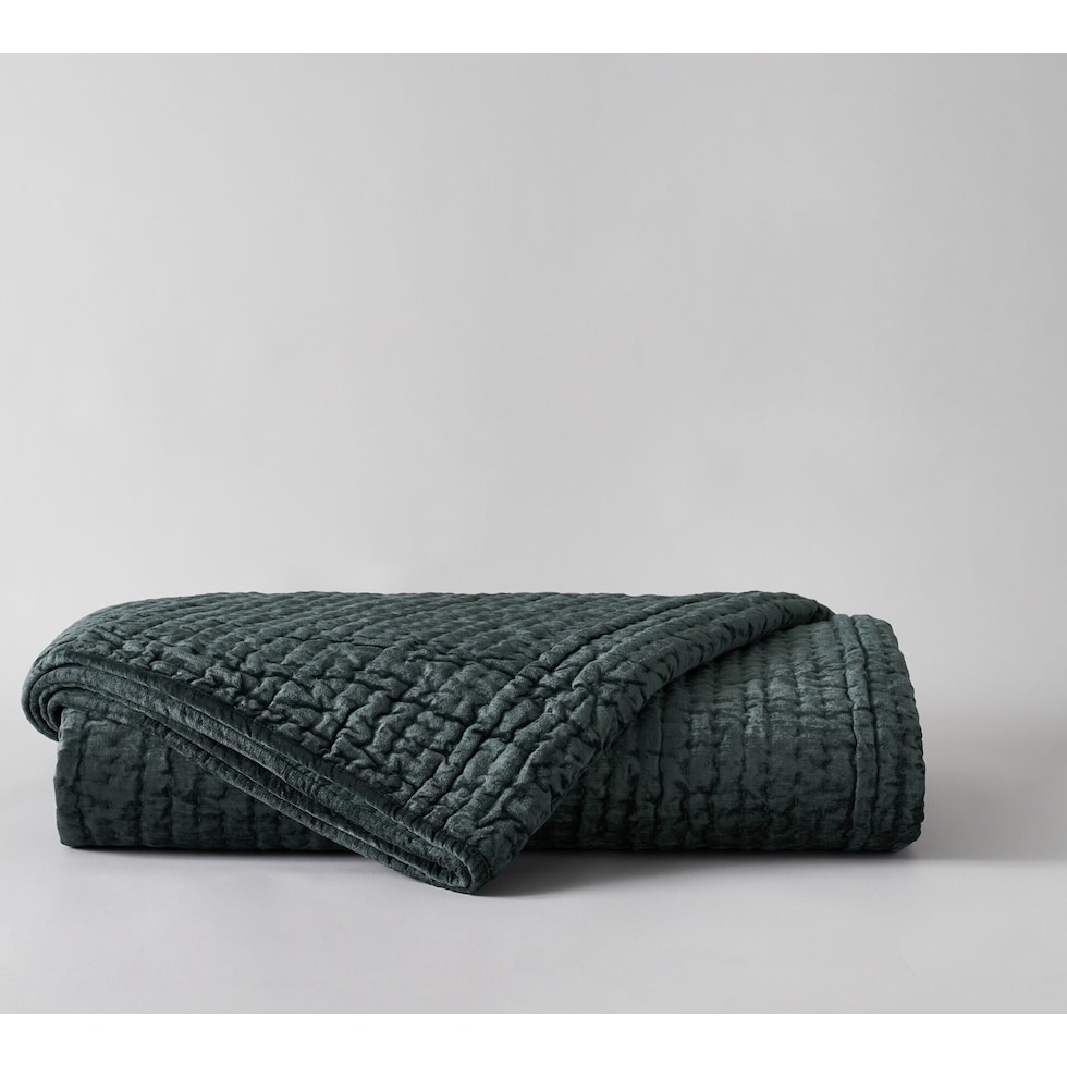 bari green queen quilt   