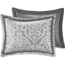 barker gray king bedding set   