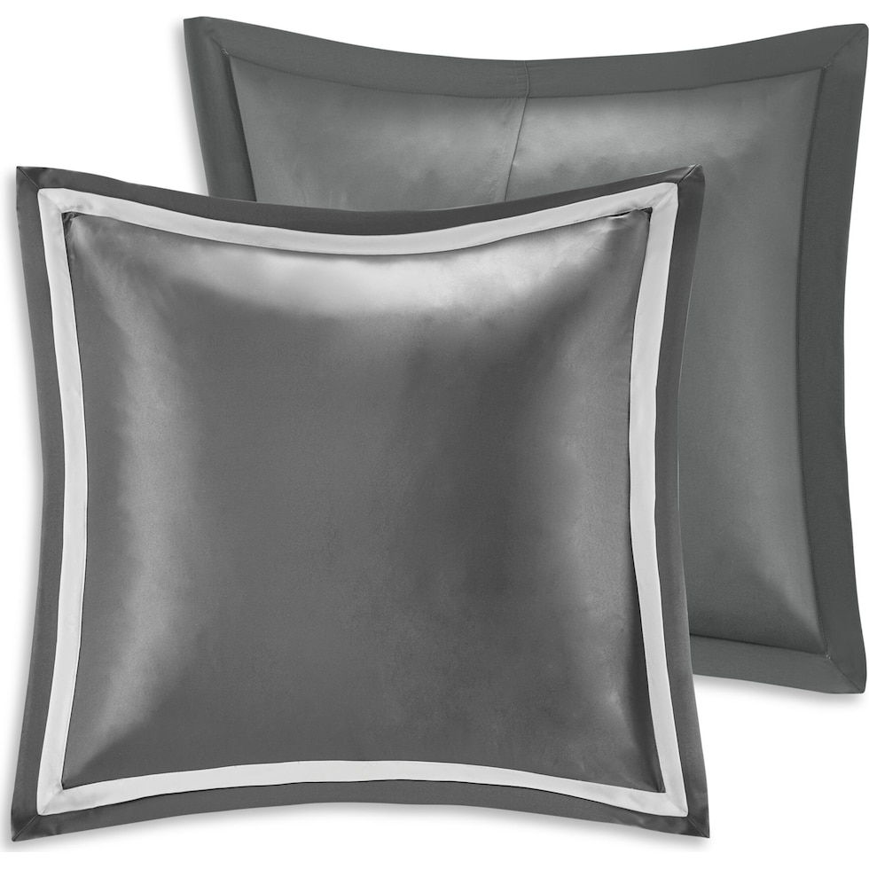 barker gray king bedding set   