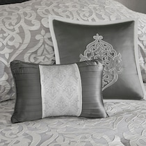 barker gray king bedding set   