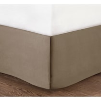 barker light brown king bedding set   