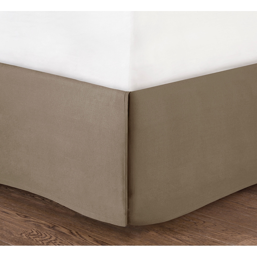 barker light brown king bedding set   