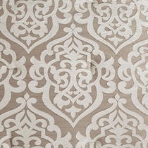 barker light brown king bedding set   