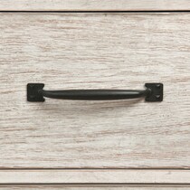 barn door white chest   