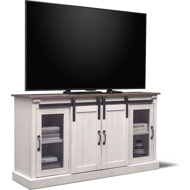 Entertainment Furniture - Barn Door 65" TV Stand