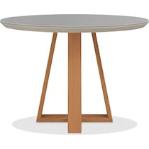 barnaby white dining table   