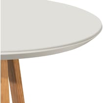 barnaby white dining table   