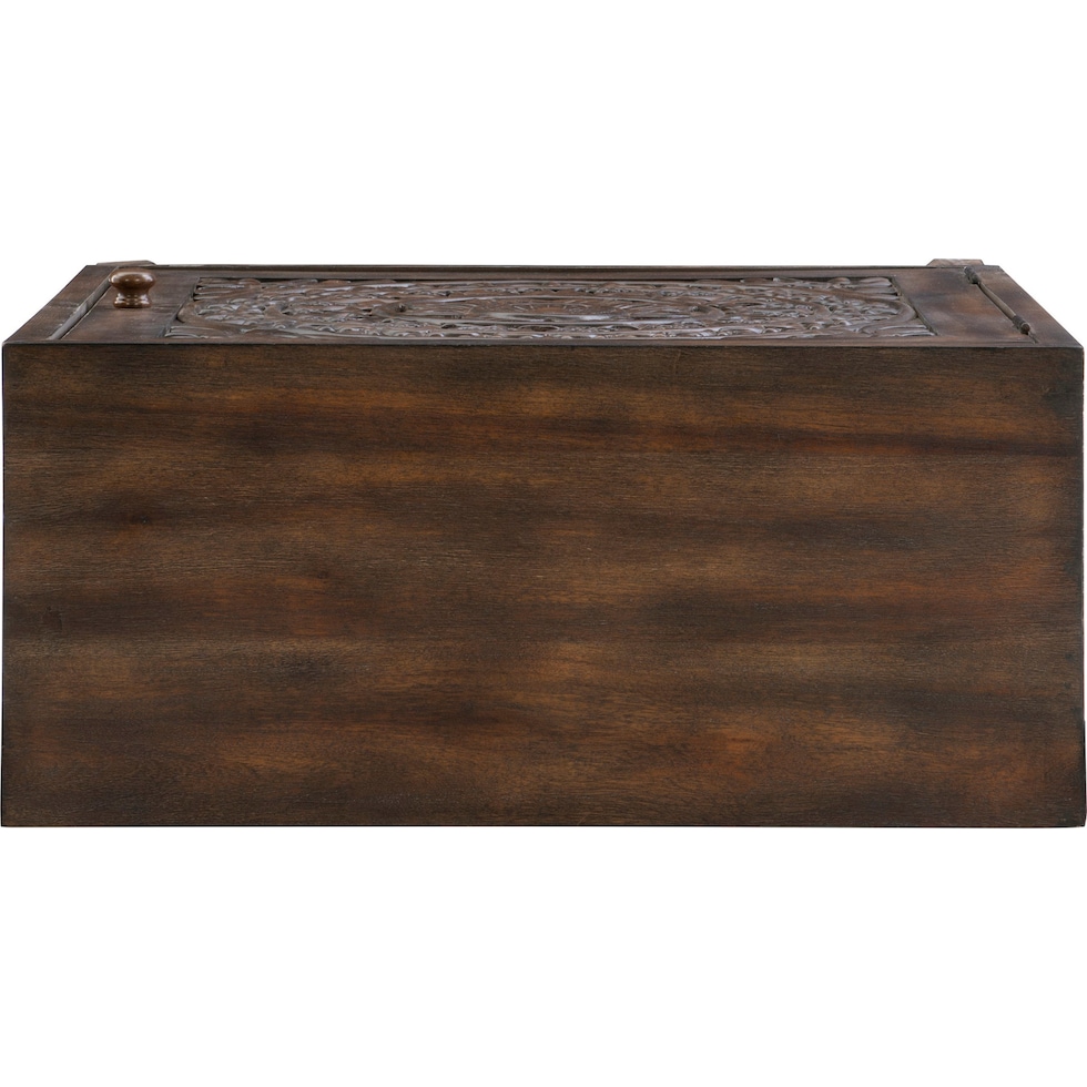 barnett dark brown accent cabinet   