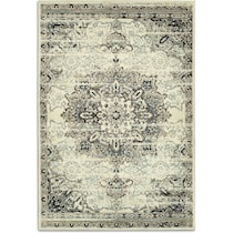 barrera white area rug  x    