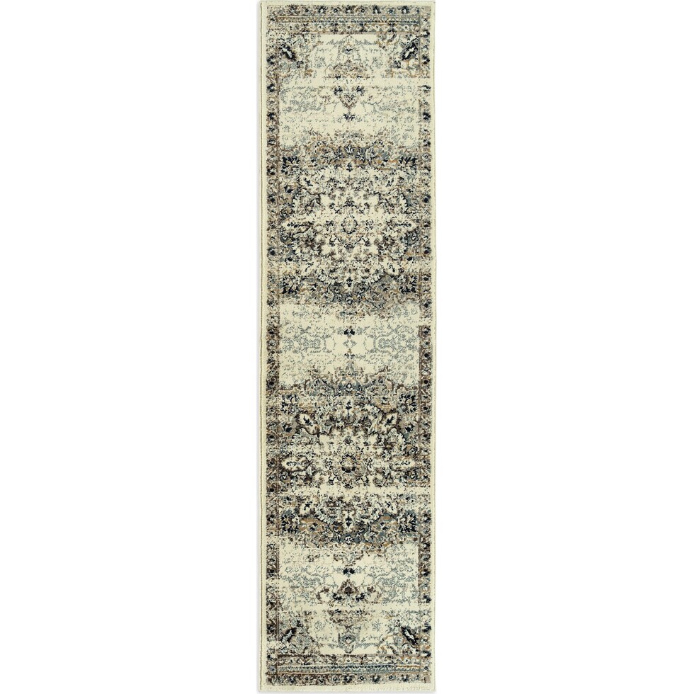 barrera white rug   