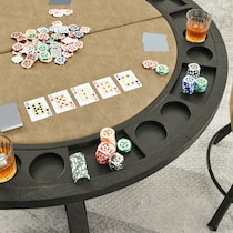 barrett black gaming table   