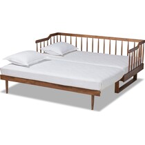barrett dark brown daybed   